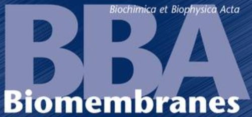 Platinum sponsor - Biochimica et Biophysica Acta - Biomembranes Journal